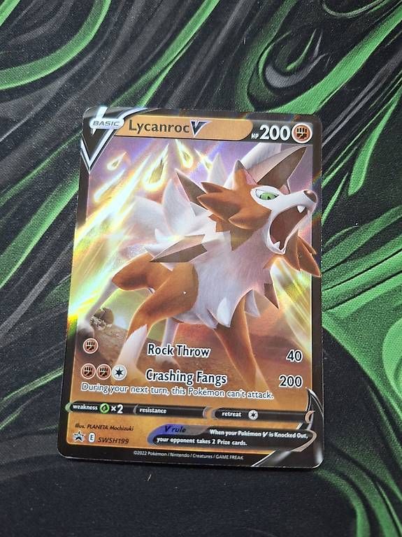 Carte collezionabili: Lycanroc V pokemon karte – Usato da Hombrechtikon venduto da cri_97xr