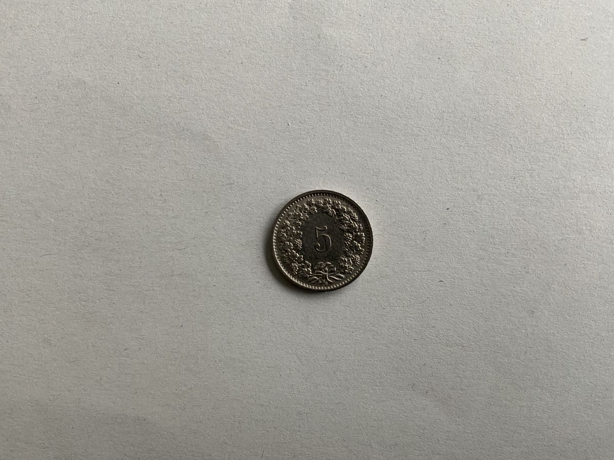 Alle Münzen: 5 Rappen Münze Jg 1966 – Gebraucht aus Magden von Jackevaro 1