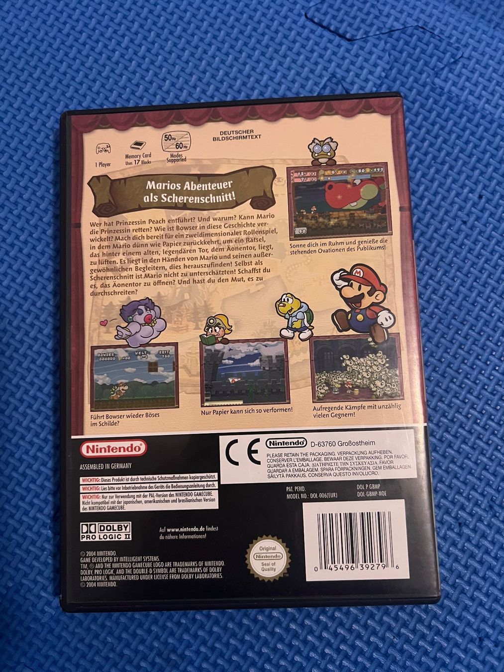 Nintendo Giochi: Paper Mario Die Legende vom Äonentor Nintendo GameCube – Usato da Gossau SG venduto da schlitzerdemon 2