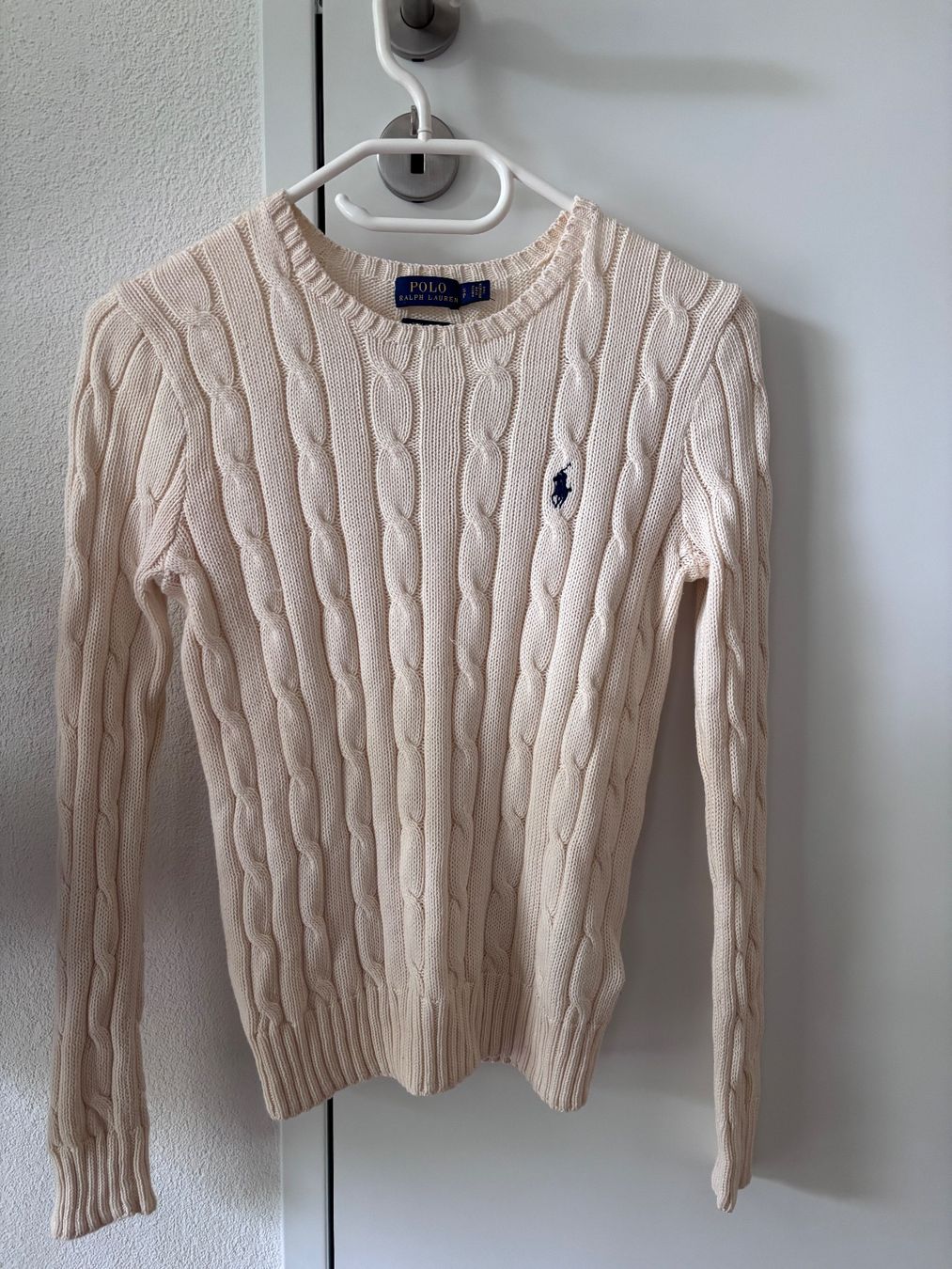 Ralph Lauren Maglioni & Felpe: Ralph Lauren - Cream Zopfmuster Pullover – Nuovo (secondo la descrizione) da Winznau venduto da Lauralavera1
