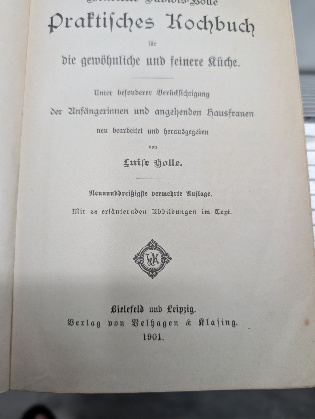 Libri: Antikes Kochbuch 1901 – Usato da Wynau venduto da Zebrafurz 1