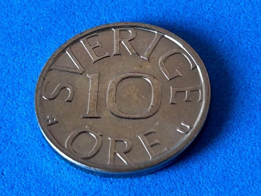 Tutti le monete: Sweden - 10 Öre 1981 – Usato da Corcelles NE venduto da AJKader