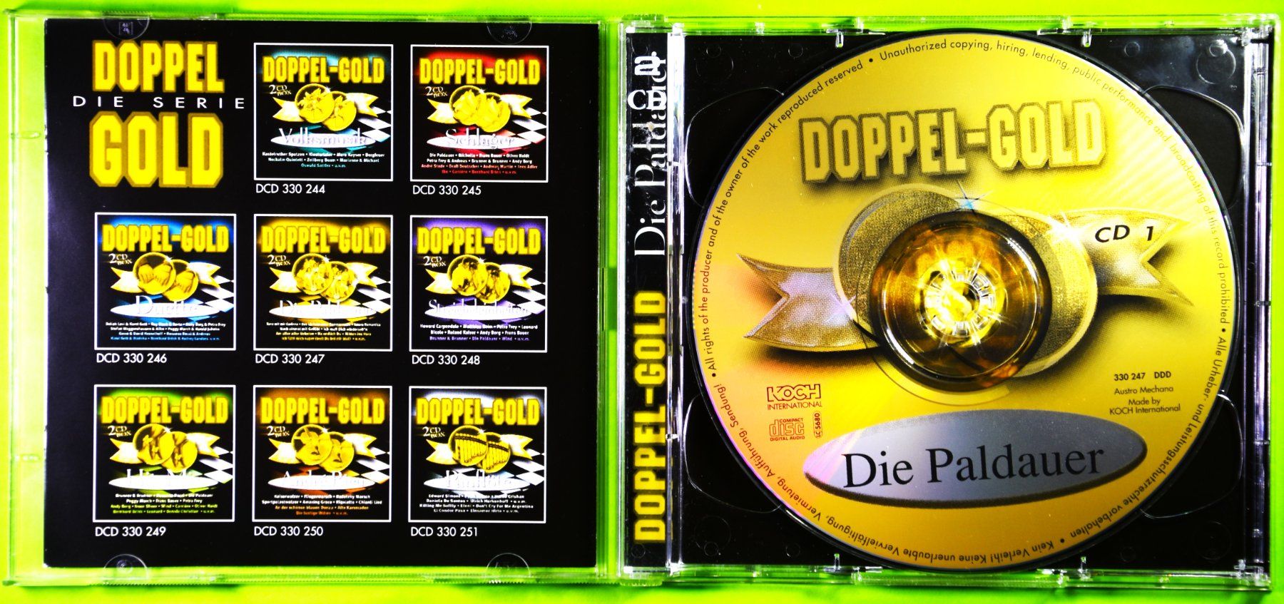 CD: DIE PALDAUER / DOPPEL - GOLD / 2 CD-BOX- WUNDERSCHÖNES ALBUM – Nuovo (secondo la descrizione) da Luzern venduto da piro12 2