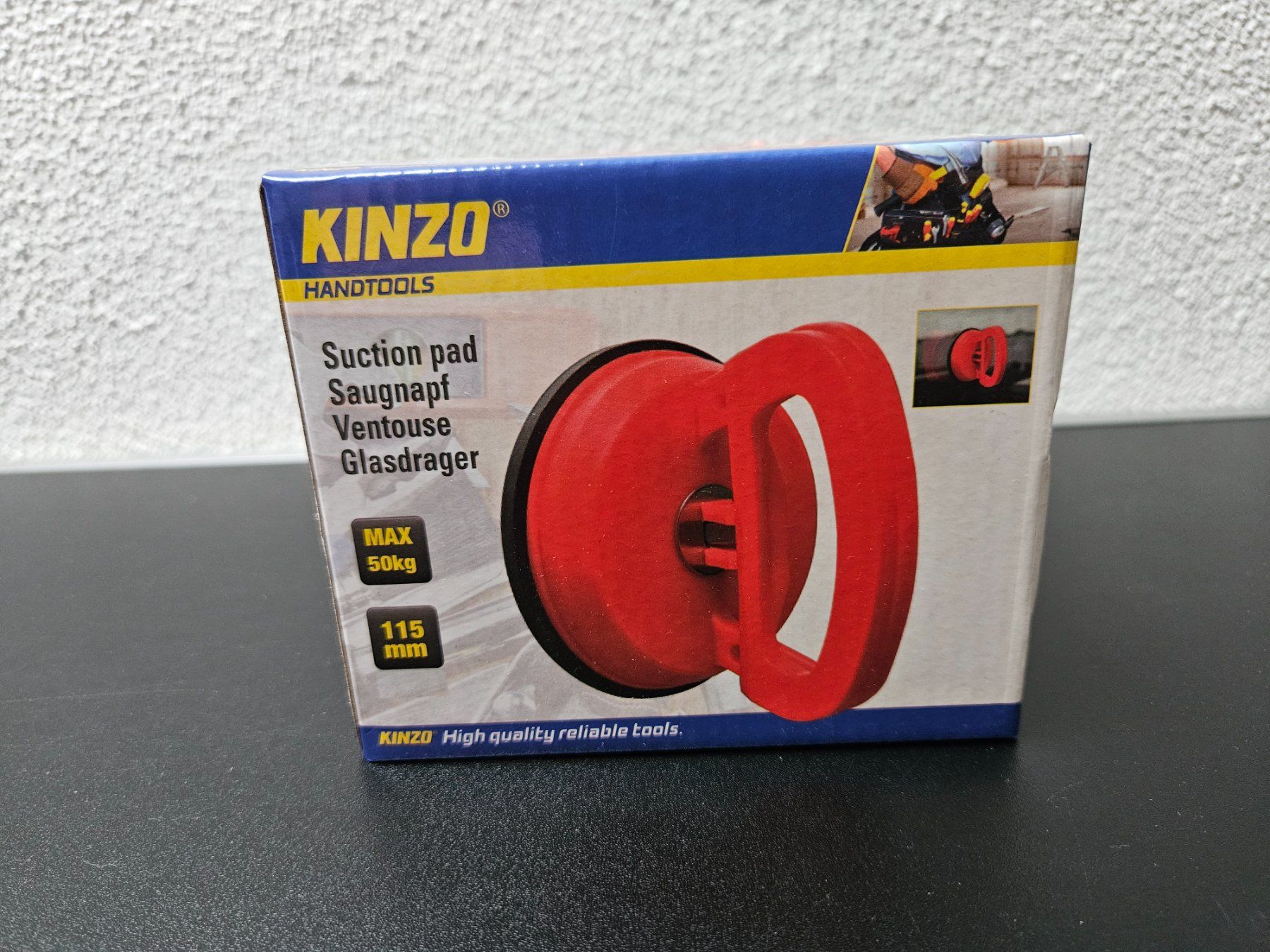 Tutti gli attrezzi: Neu - Kinzo - Saugnapf 115mm max. 50kg – Nuovo e nell'imballaggio originale da Dagmersellen venduto da Jarsetz_Restposten