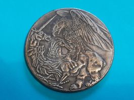 Medaille 1914, 1. Weltkrieg, Deutschland vs Russland, 36mm