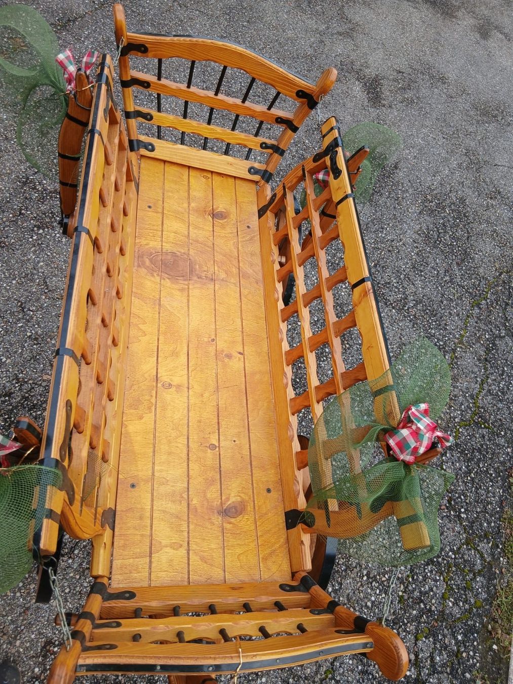 Tutte le decorazioni: Leiterwagen Handarbeit – Nuovo (secondo la descrizione) da Ruswil venduto da Waldhuesli 1