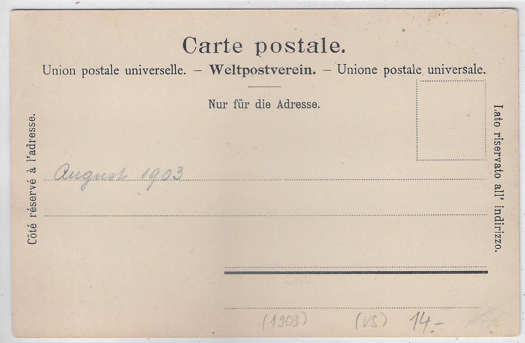 Cartes postales: Visp - Viege et le Balfrin – D'occasion à Ettingen par Kartenplanet 1