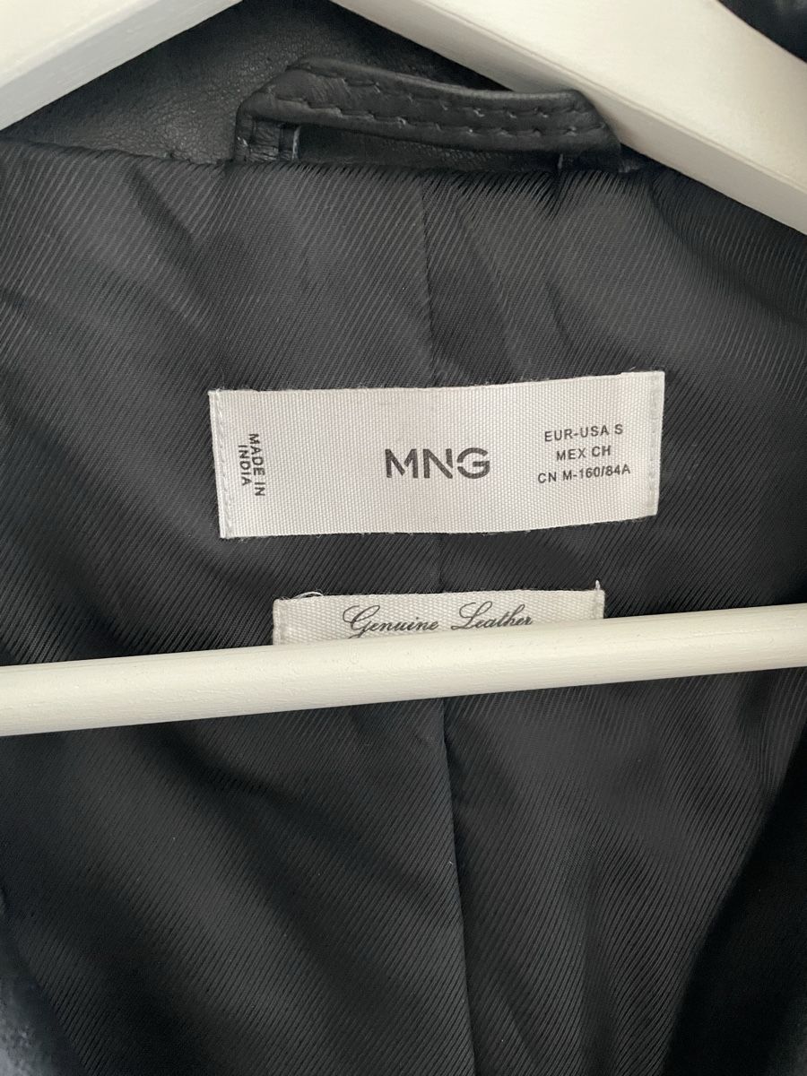 Mango Giacche: Mango Echtlederjacke Schwarz Gr. S – Nuovo (secondo la descrizione) da Fahrweid venduto da jelena.pavlovic 1