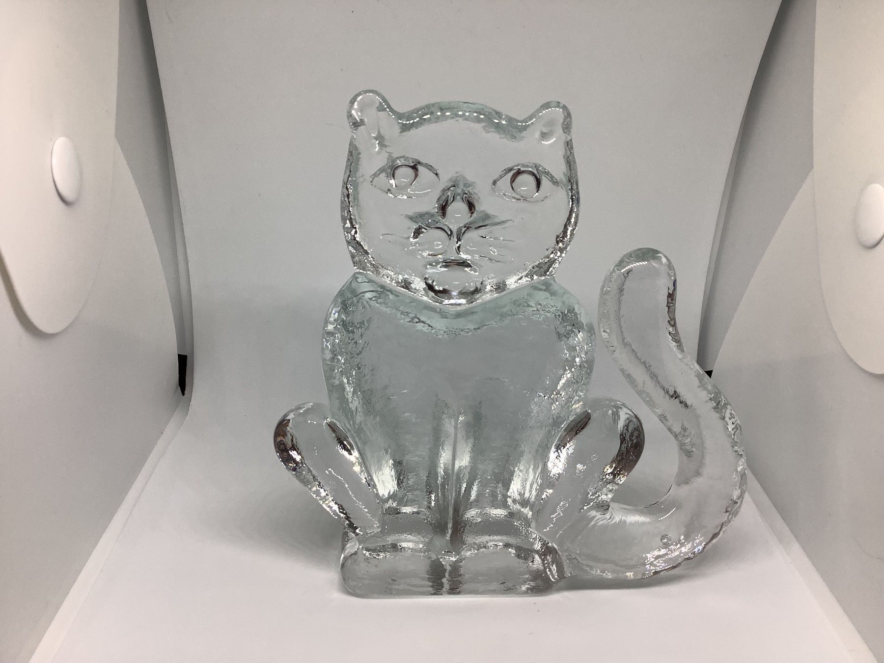 Sculture & Statue: Chat Kosta Boda – Usato da Chancy venduto da Capu19 1