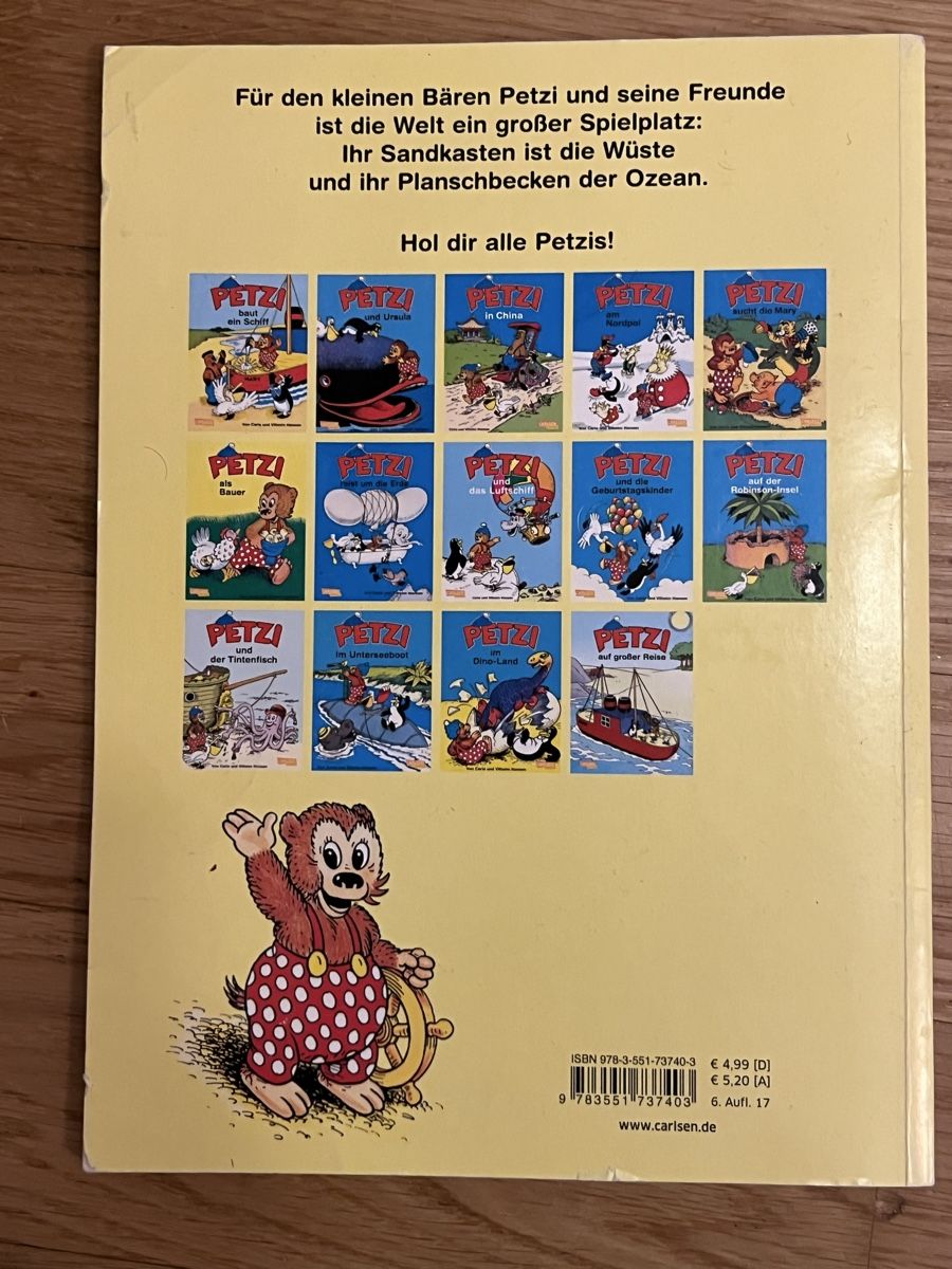 Comics: Petzi im Unterseeboot – Gebraucht aus Bern von Xuxulux 1