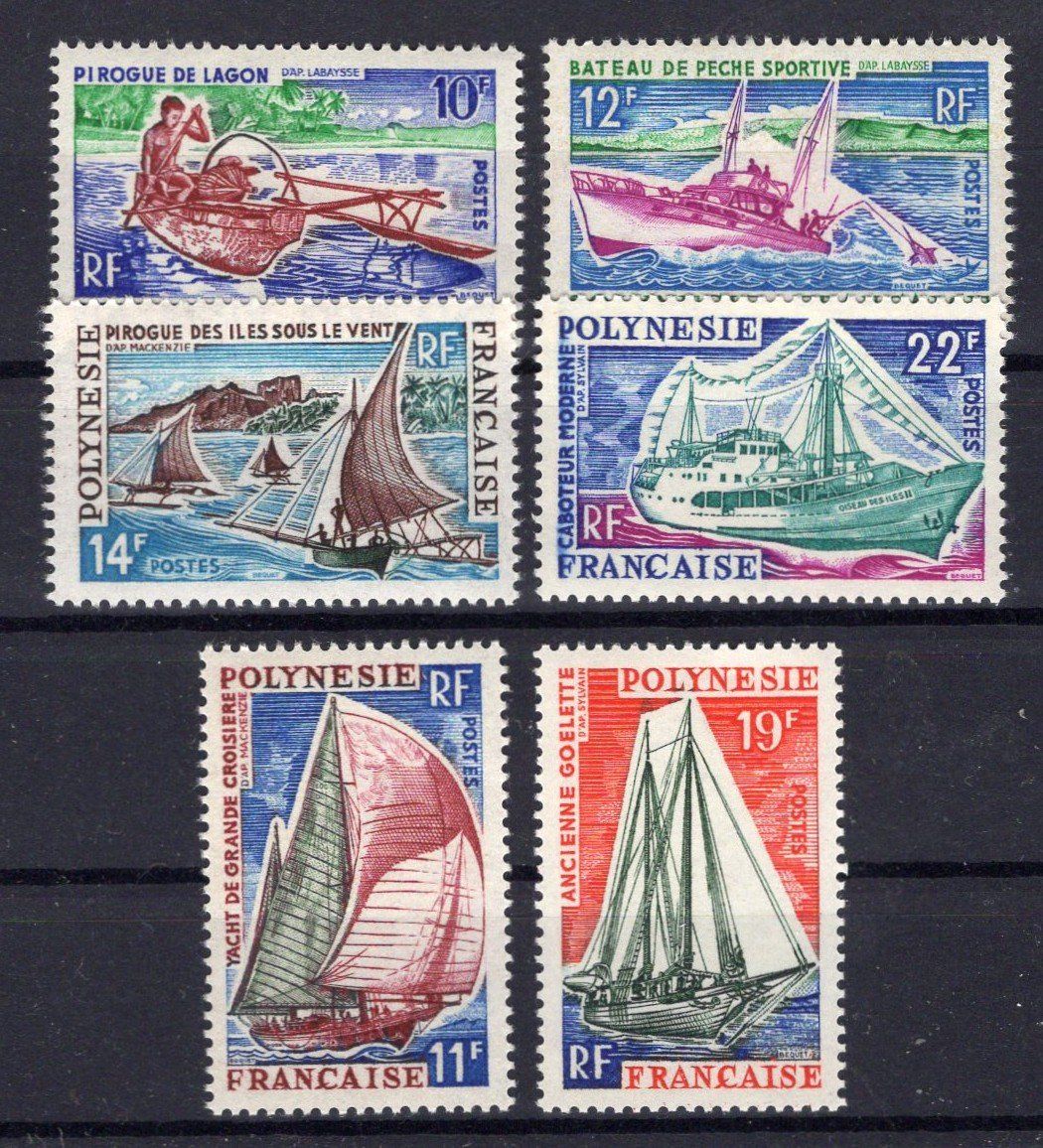 Alle Briefmarken: R5402  /  Polynésie 1966 neufs XX – Neu (gemäss Beschreibung) aus Ste-Croix von MONT-TAGNAC