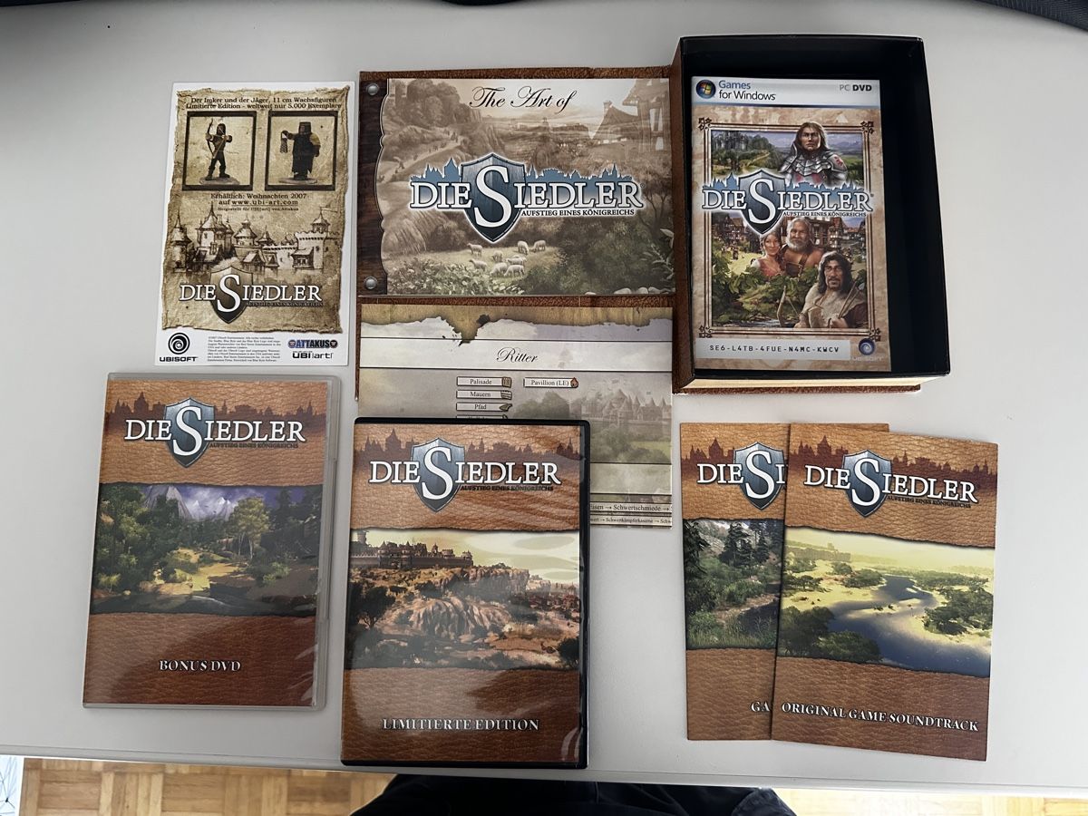 Giochi: Die Siedler Aufstieg eines Königreichs Limitierte Edition PC – Usato da bern venduto da Wankdorf_Retro 2