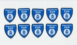 10 x EV ZUG Stickers