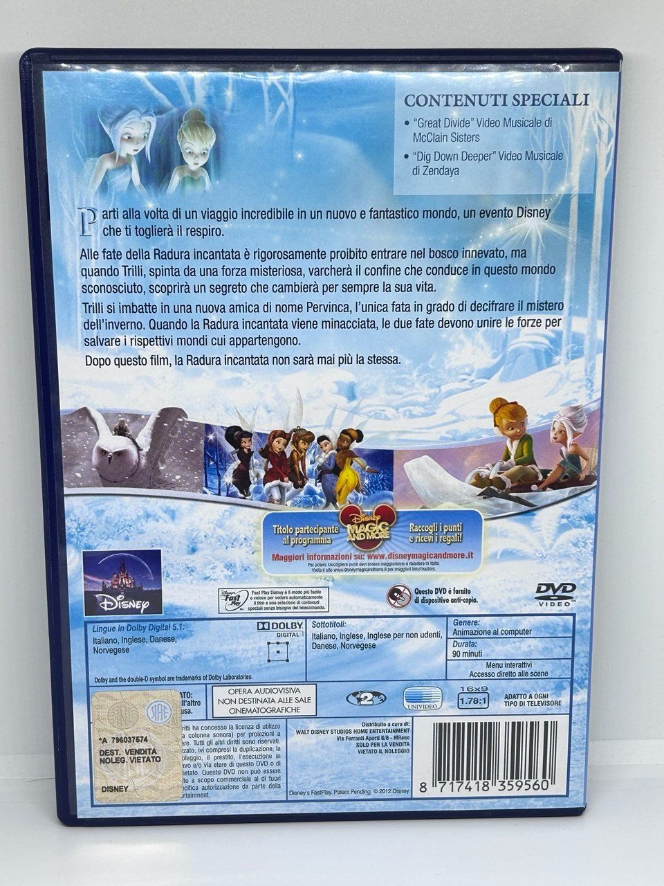 Tous les DVDs: DVD "Trilli e il segreto delle ali" – D'occasion à Giubiasco par LorisVale 1
