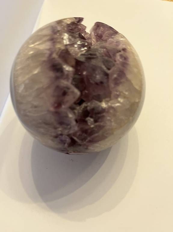 Minéraux & Lithothérapie: Amethyst Kugel Druse – D'occasion à Eschen par 1sc_xgk7 1