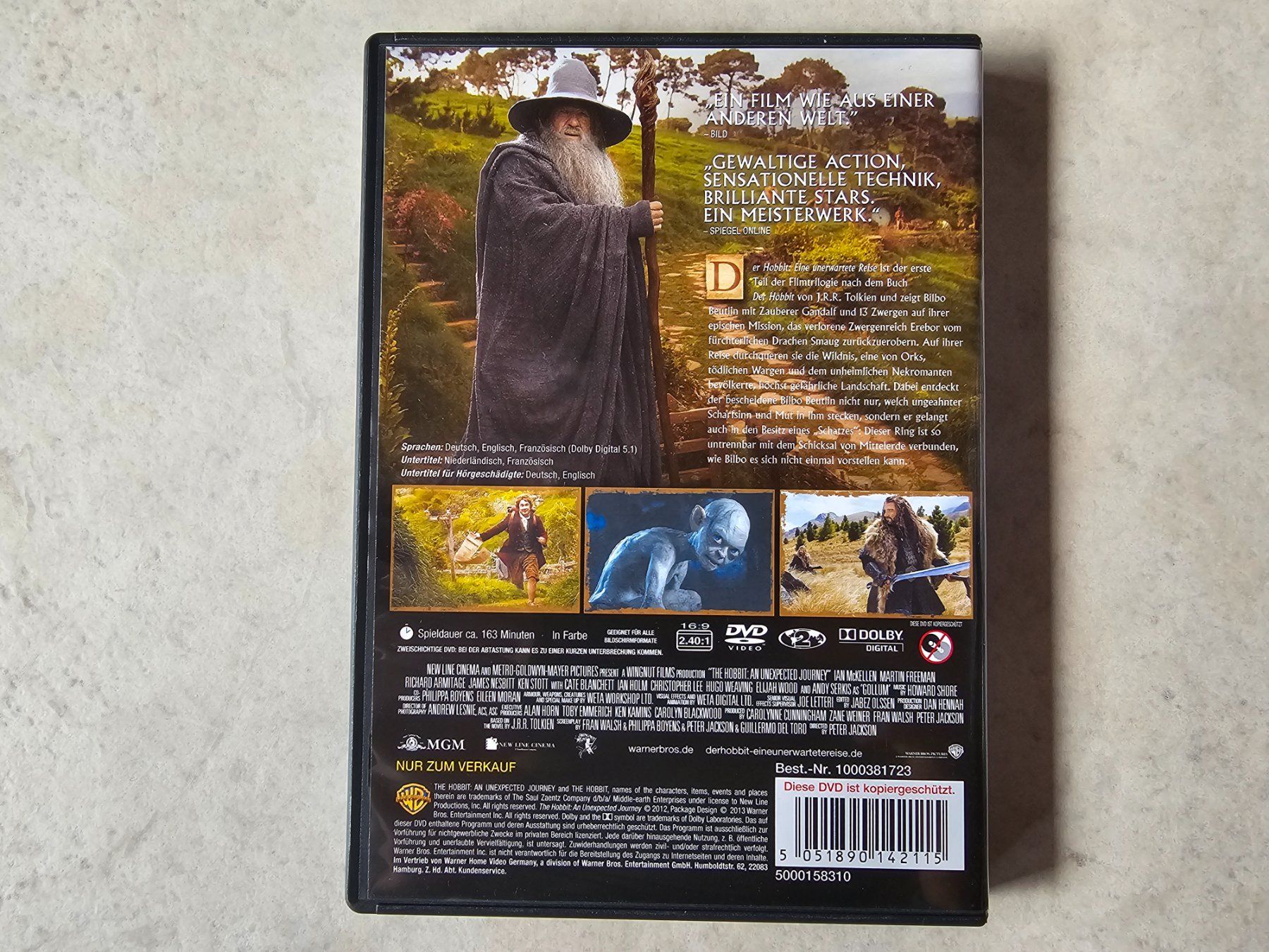 Tutti i DVDs: Der Hobbit  -  Eine unerwartete Reise – Usato da Schneisingen venduto da backstore24 1