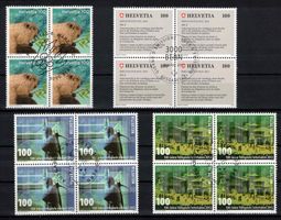 Schweiz 2012, Werbemarken Serie(n) im 4er-Block mit ET-ʘ