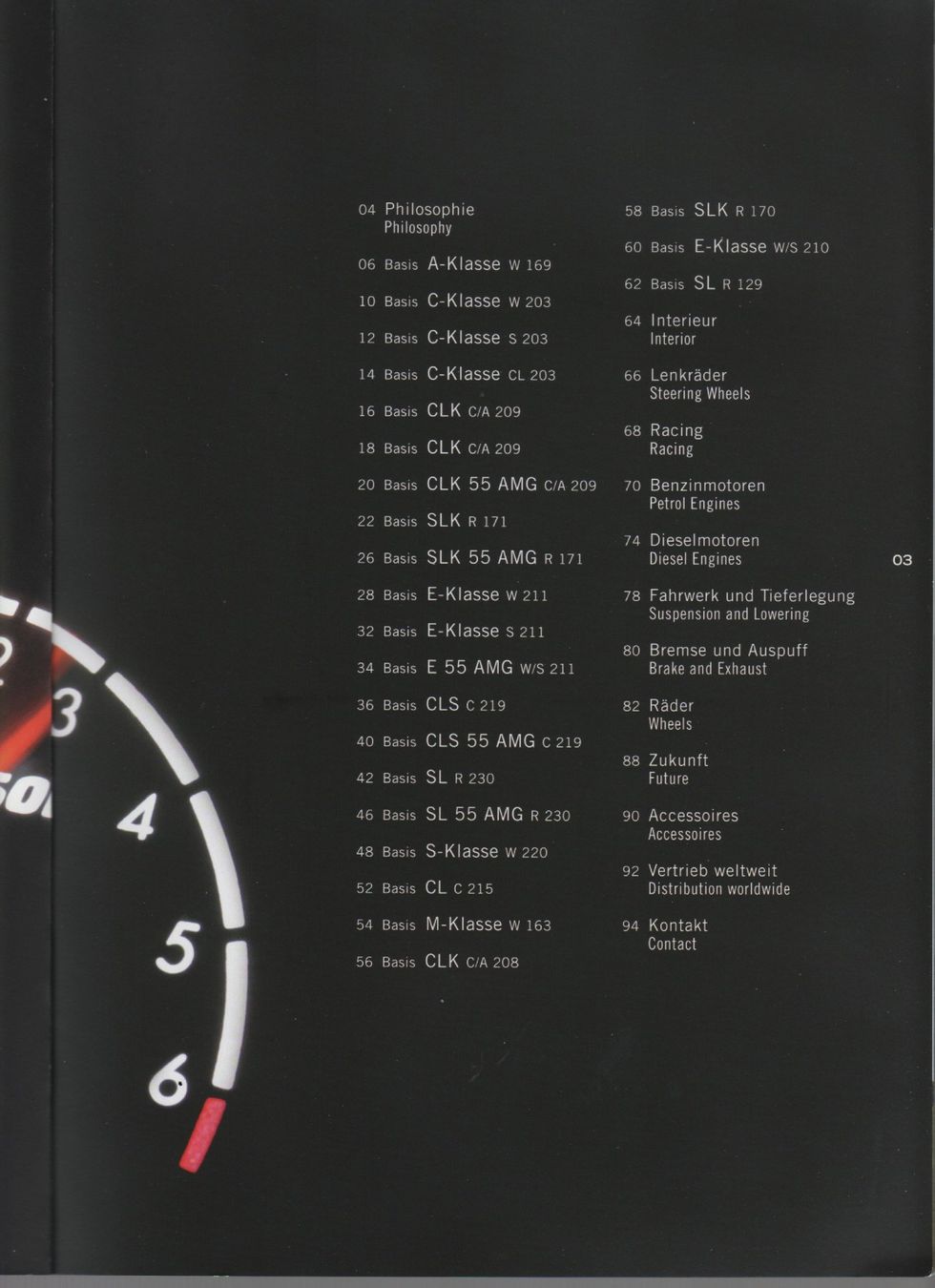 Mercedes-Benz Documents: Carlson Programm 2005-2006 – D'occasion à Corminboeuf par corbay 1