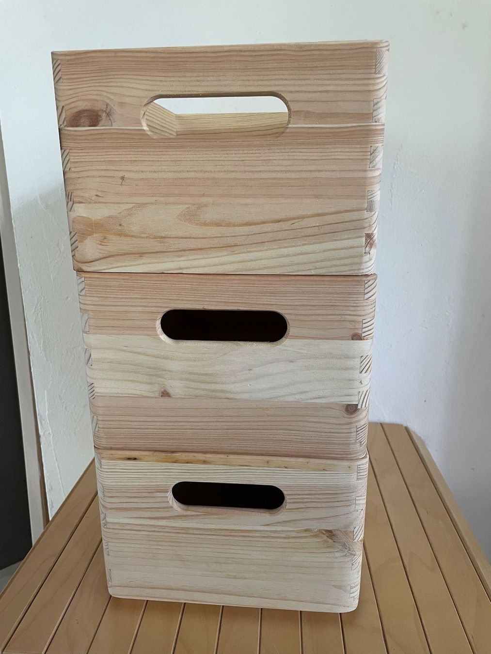 Altro in Decorazioni & Accessori: Stapelboxen aus Holz, 3 Stück – Usato da Cham venduto da 2eye