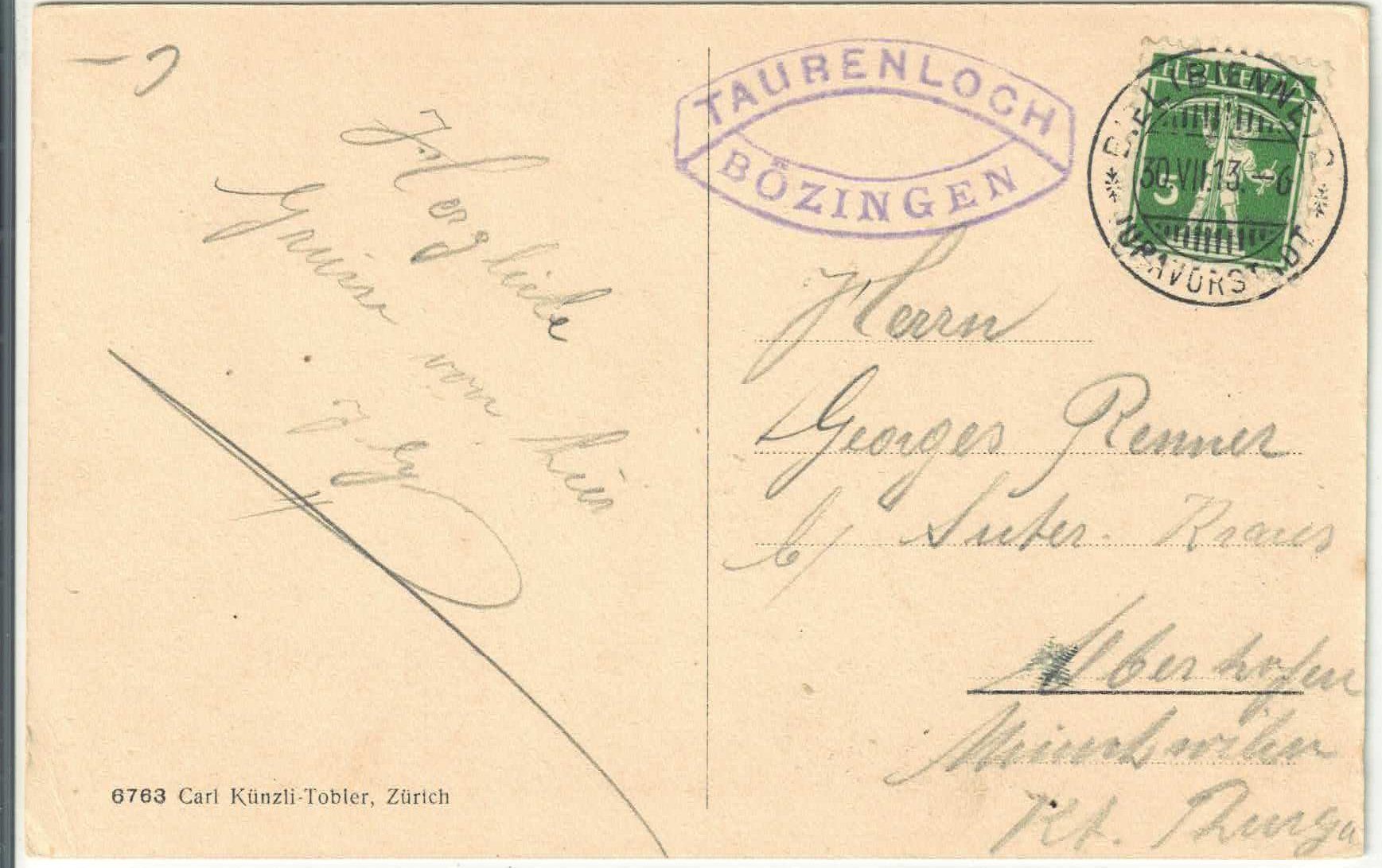 Cartoline postali: Biel-Bienne - Taubenloch - Gorges de la Suze – Usato da Ettingen venduto da Kartenplanet 1