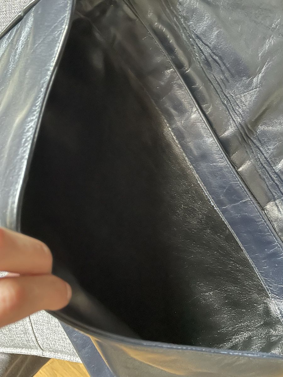 Taschen für Damen: Blue leather vintage handbag – Gebraucht aus Basel von ana_6yp9 3