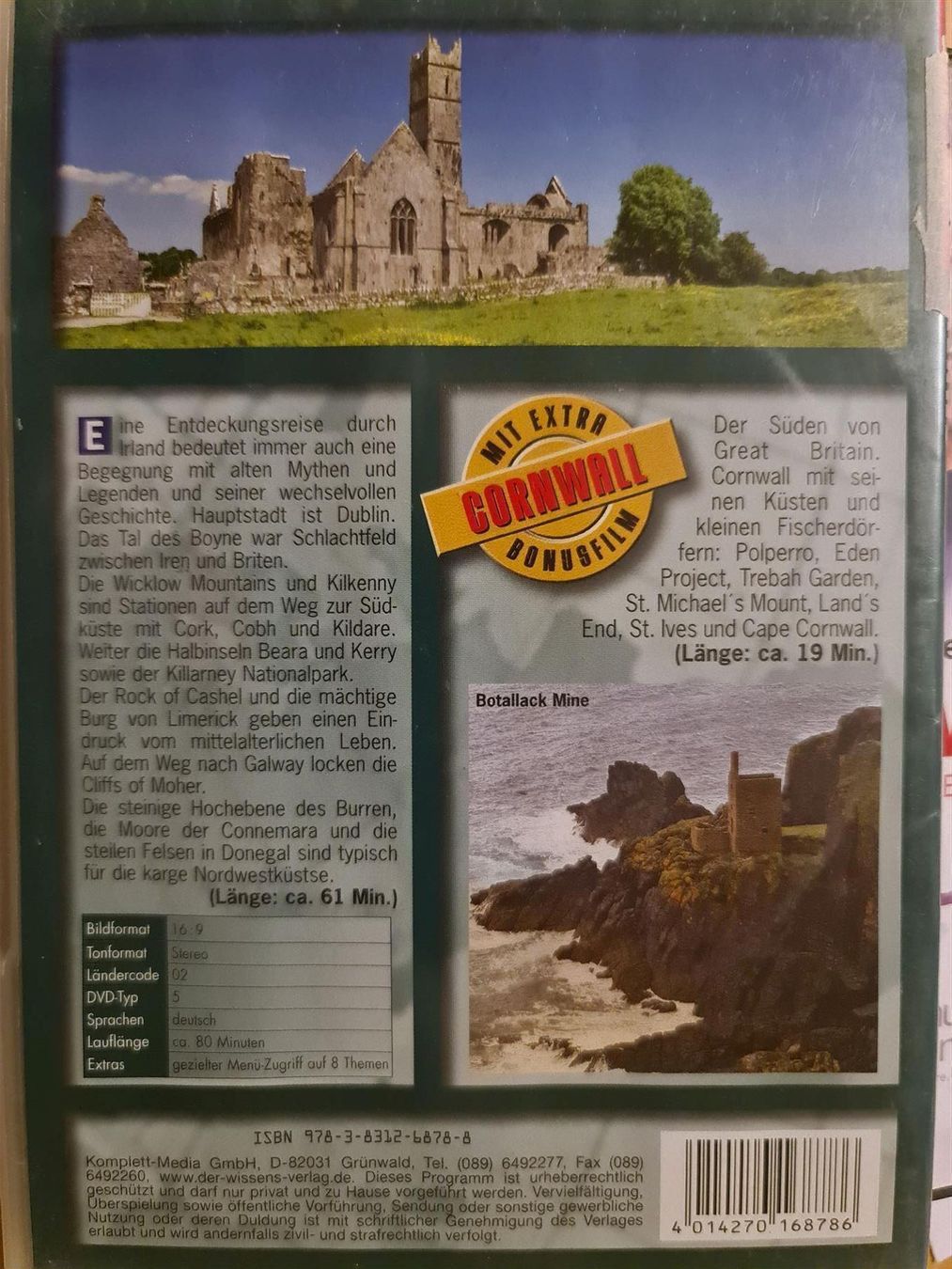 Tutti i DVDs: Irland – Usato da Dintikon venduto da Vexi 1