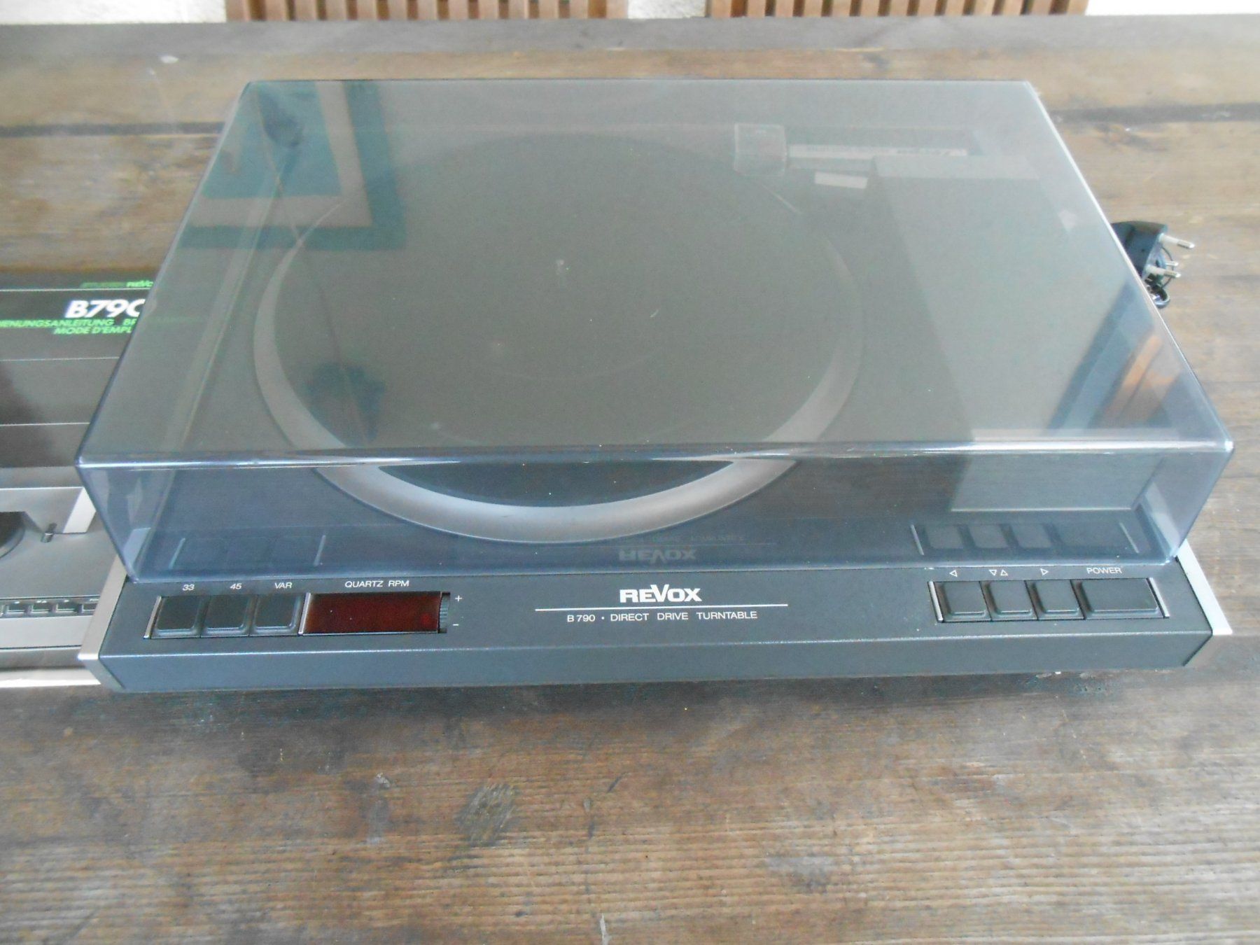 Revox Giradischi: Studer Revox  Plattenspieler B790 – Usato da Ammerswil AG venduto da flow06