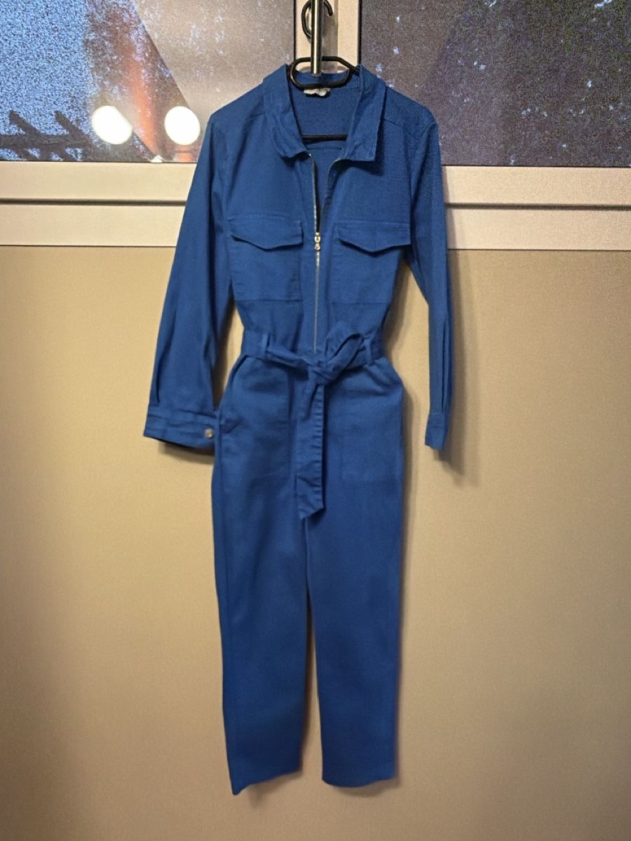 Jumpsuits: Blauer Overall Herbst Winter Gr 36 – Gebraucht aus Bellach von jba03