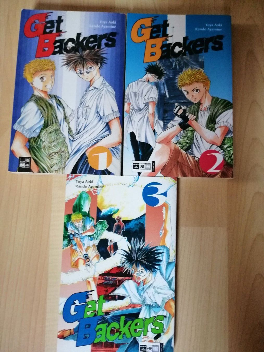 Fumetti: Get Backers 1-3,12 – Usato da Wichtrach venduto da Schmockerpidu 1