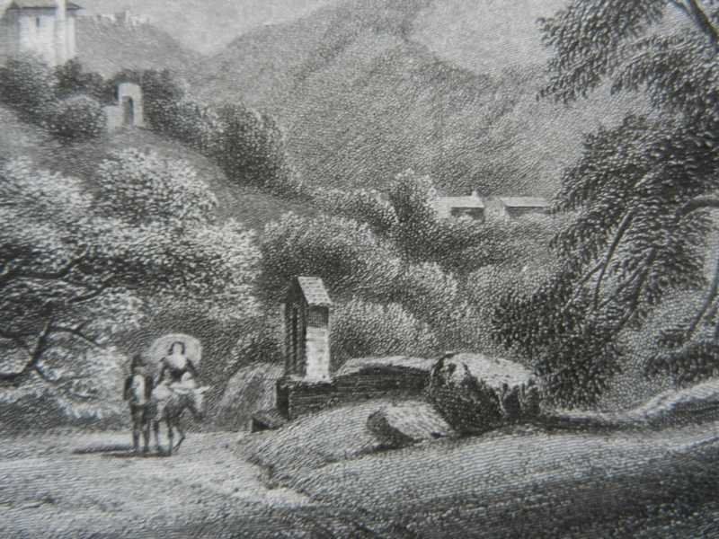 Gravures: Lugano Schloss Beroldingen – D'occasion à Risch par Rischli15 9
