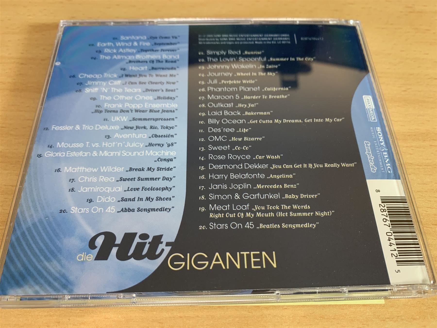 CD: Die Hit-Giganten - Cabrio Hits - 2 CD – Usato da Rikon im Tösstal venduto da Alpenmutz 1