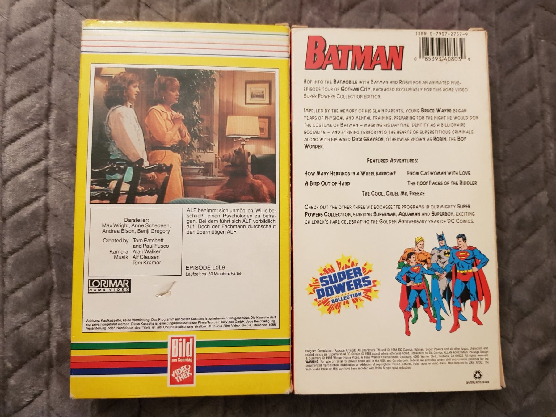 Alle VHS: VHS Batman & Alf – Gebraucht aus Münchenstein von 2DGames 1