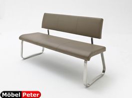 Sitzbank Polster PU cappuccino