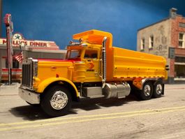 Peterbilt 359 Kipper Hawkins Brekina H0 1/87 Neu in OVP