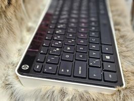 HP Tastatur, Kabelgebunden - schwarz/weiss