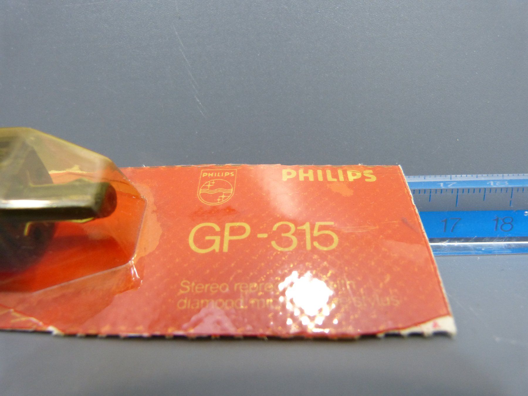 Philips Giradischi: Philips Diamond GP-315 Plattenspieler Headshell – Usato da Rheineck venduto da mur.man 2