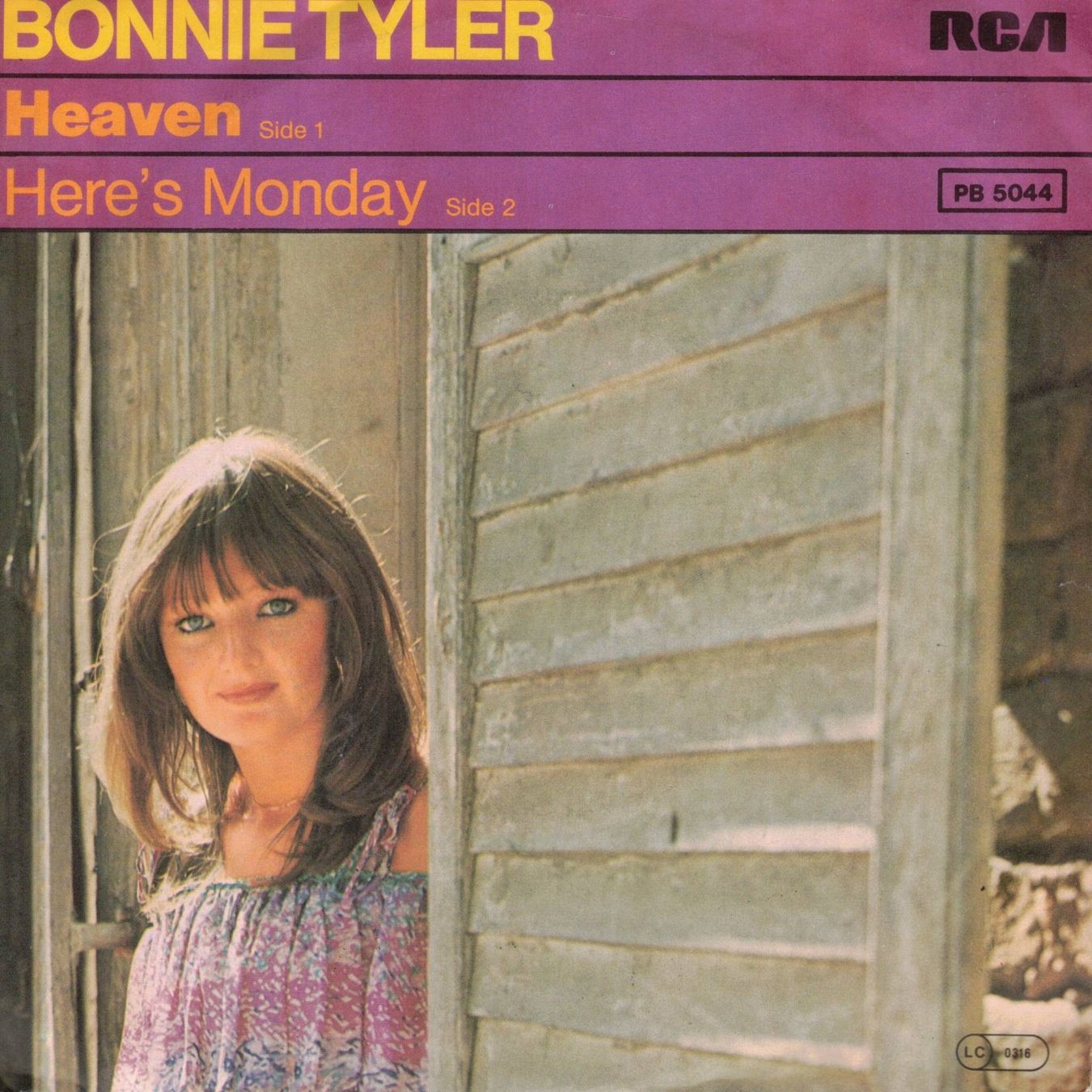 Dischi in vinile: Single7 Bonnie Tyler  --  Heaven – Usato da Rheinau venduto da thealbum