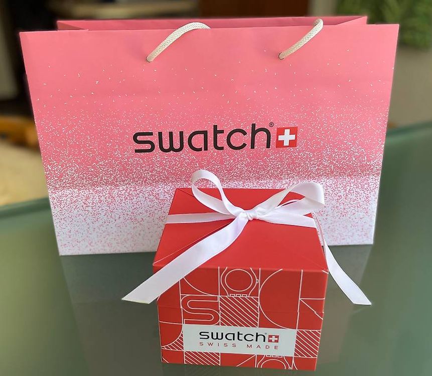Swatch Orologi: NEW Swatch MISSION TO THE PINK MOONPHASE – Nuovo e nell'imballaggio originale da Basel venduto da shj 3