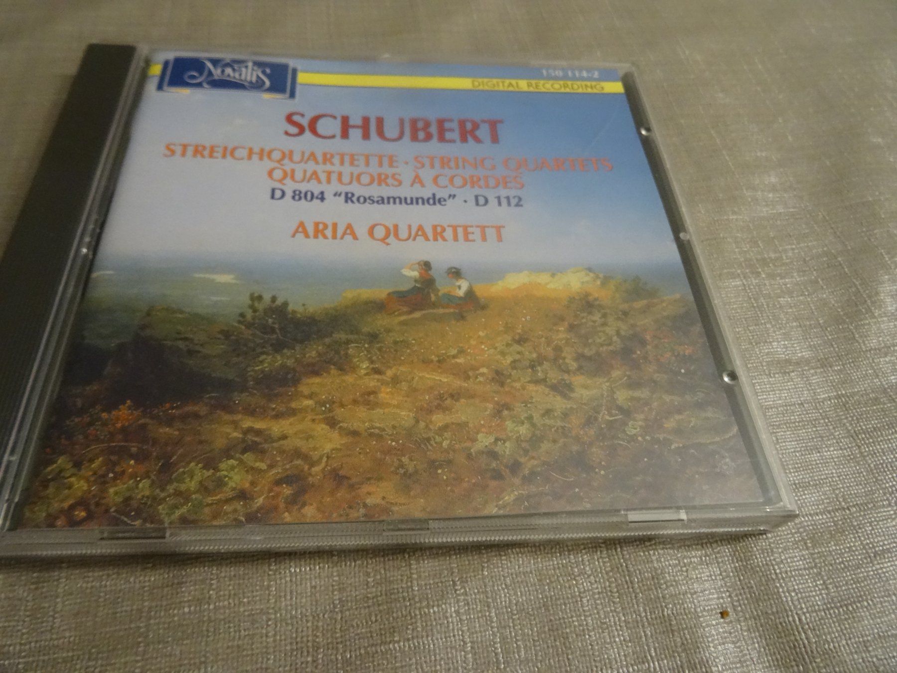 CDs: Franz Schubert: Streichquartette - CD - Aria Quartett TOP! – Gebraucht aus Olten von Disc-Ausverkauf