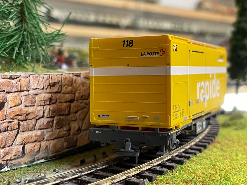 Bemo Rhb Postcontainerwagen Kaufen Auf Ricardo