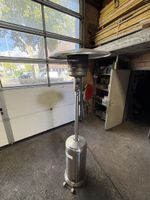 Terrassenheizstrahler Edelstahl gasbetrieben gebraucht