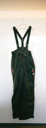 Motorradhose, gefüttert, schwarz, Gr. L