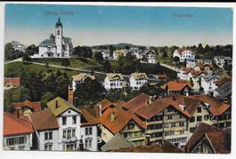 Gossau SG, Evang. Kirche um 1918