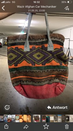 Benetton Shopper Kult-Tasche, gross, ideal für den Sommer!