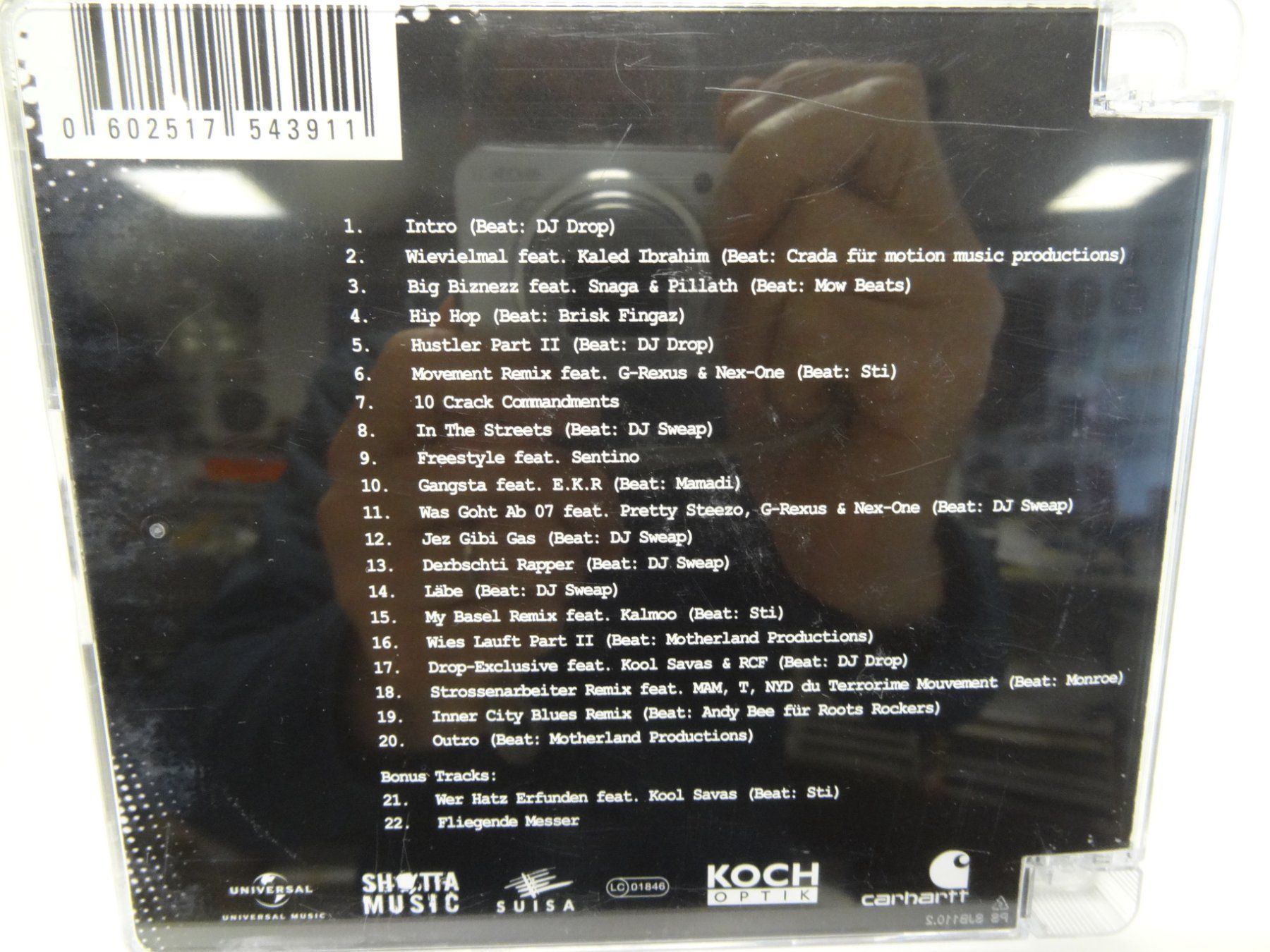 CD: GRIOT - Strosseparade CD - Schweizer Hip Hop – Usato da luzern venduto da musicandart 1
