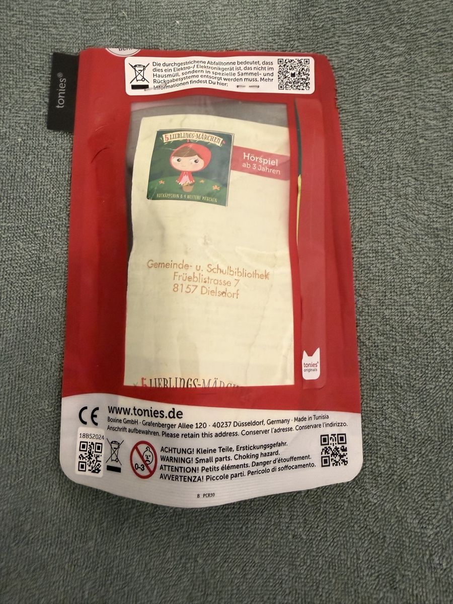 Audiolibri: Tonie 5 Lieblings Märchen Rotkäppchen & 4 weitere Märchen – Usato da Niederglatt ZH venduto da vul_v86c 1