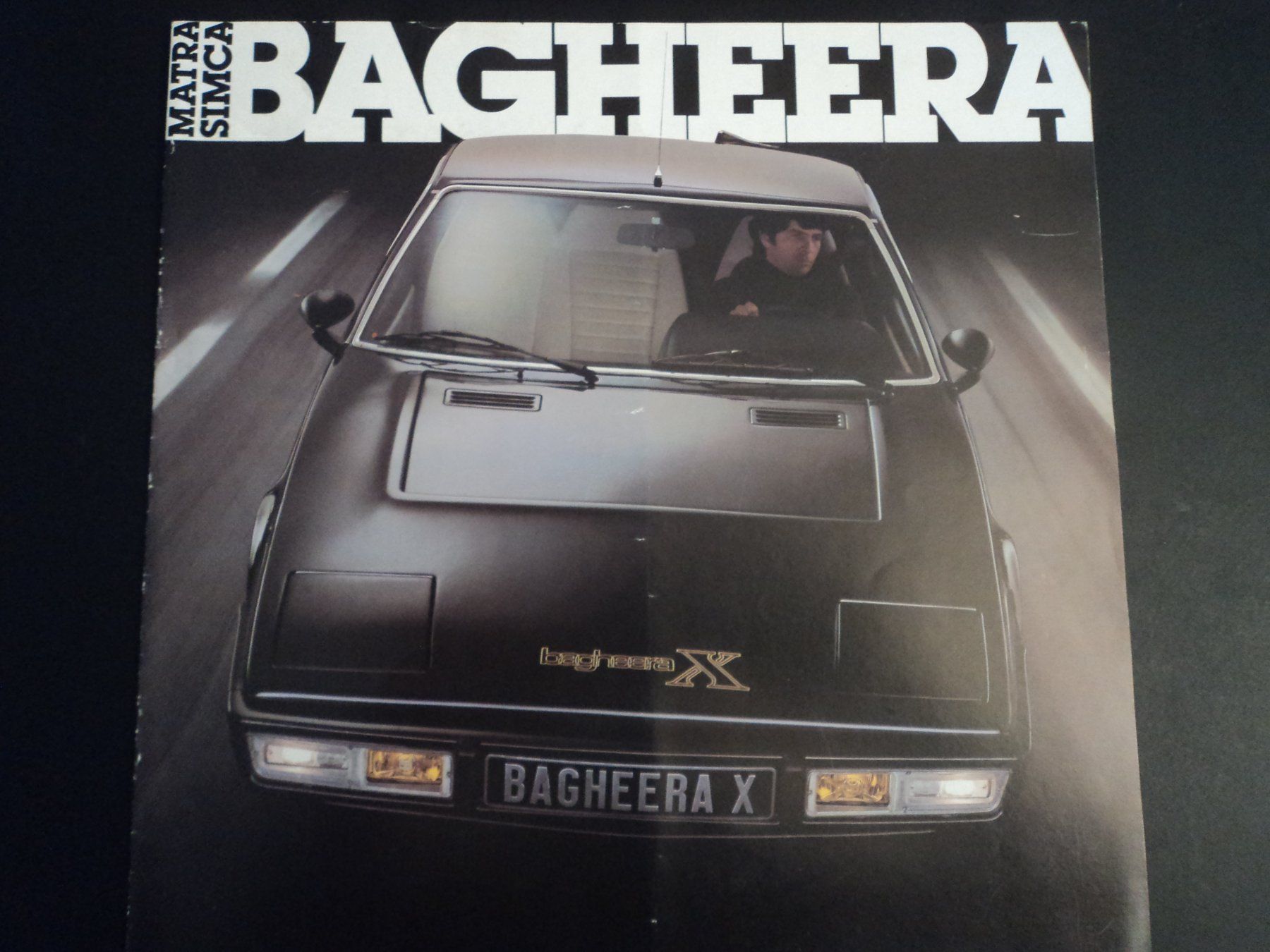 Dokumente: Prospekt Matra Simca Bagheera X 1978 – Gebraucht aus Schwarzenburg von modelCARama 1