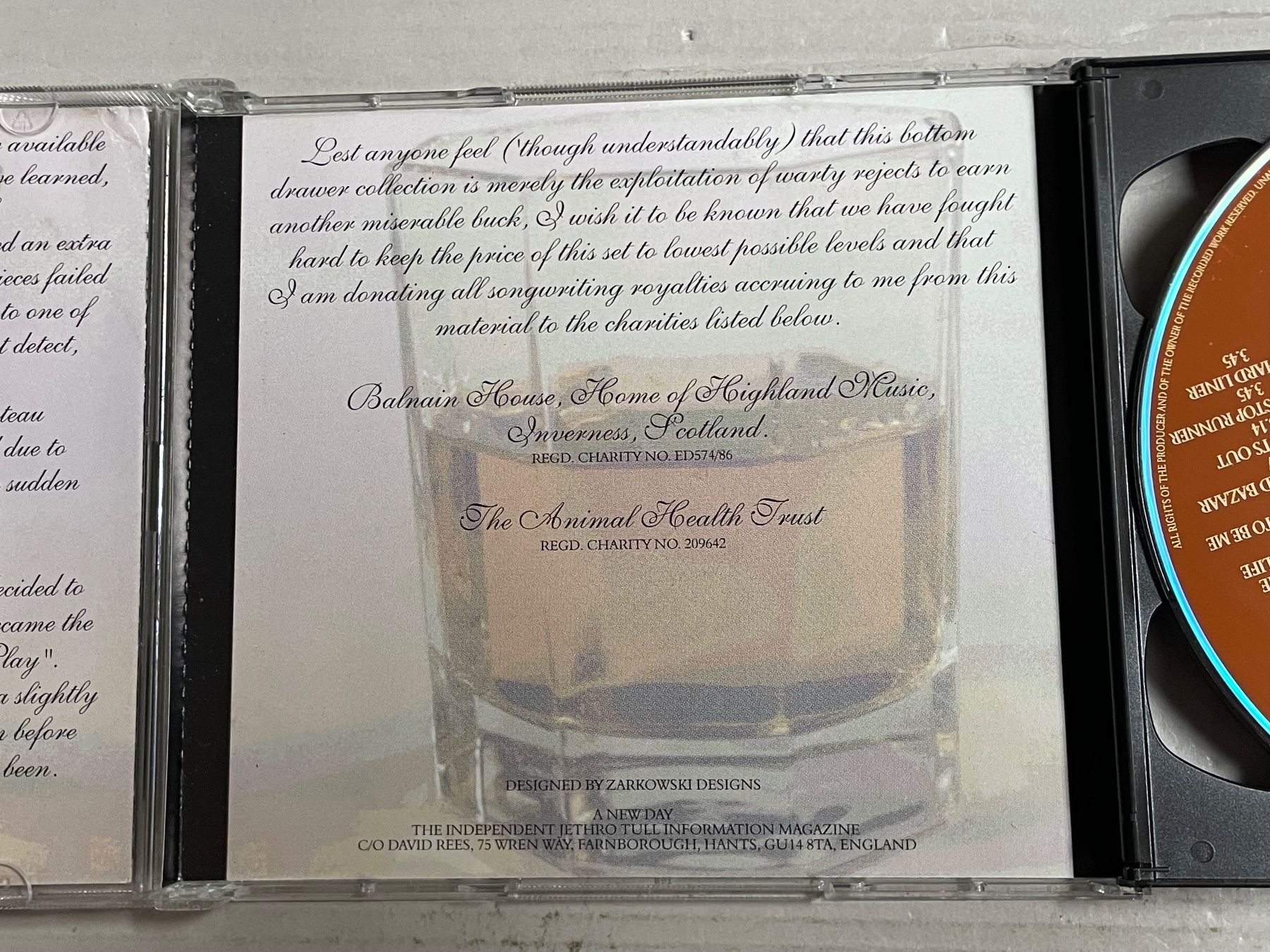 CD: Jethro Tull-Unreleased – Usato da Muri b. Bern venduto da AdidasCollector 4