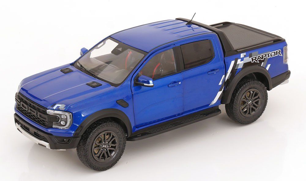 Ford Ranger VI Raptor seit 2023 dunkelblau met. / schwarz / (Neu und ...