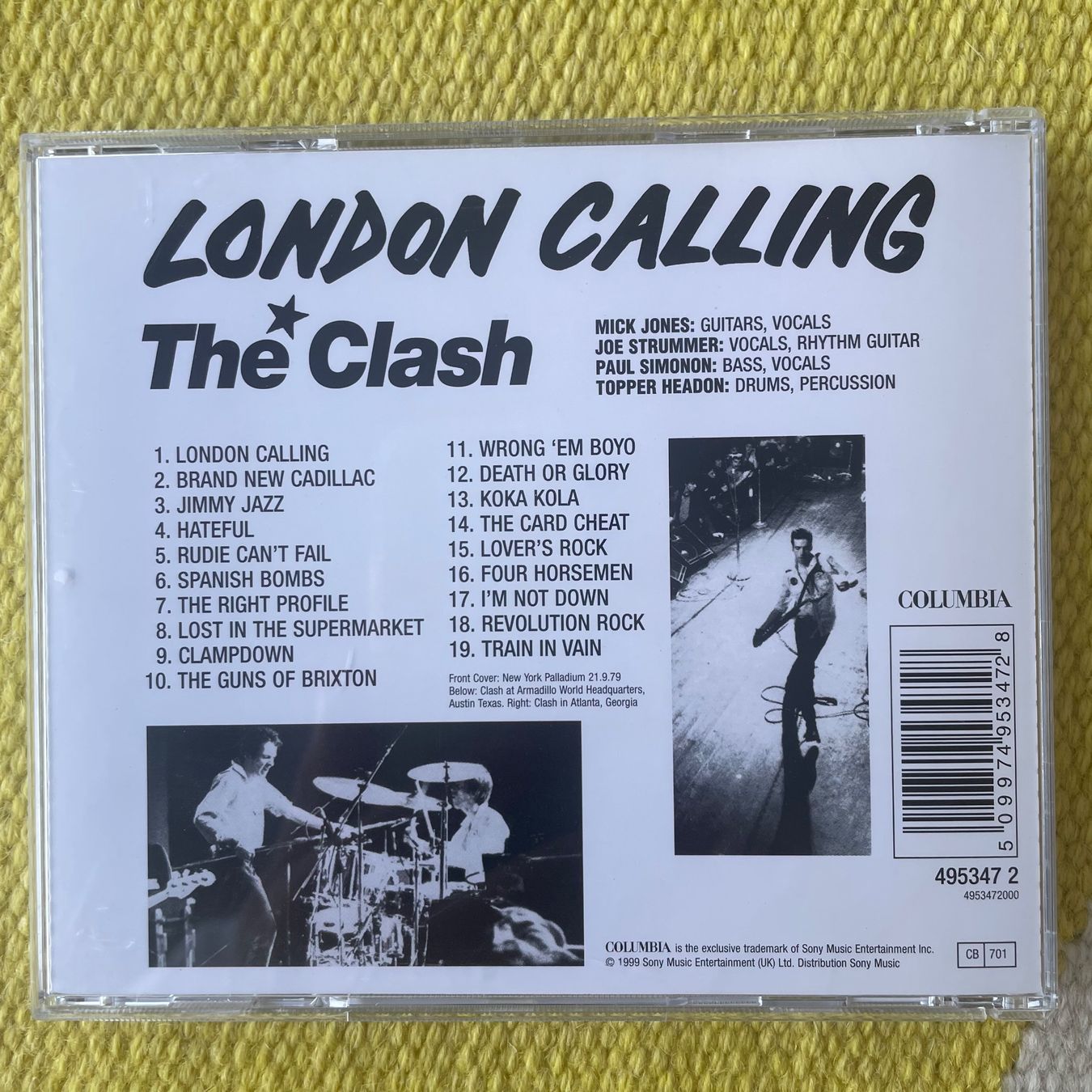 CD: THE CLASH-LONDON CALLING – Usato da Rorschacherberg venduto da CD-Roli 1